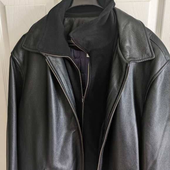 Trapper Men's Leather Jacket - Picture 12 of 12